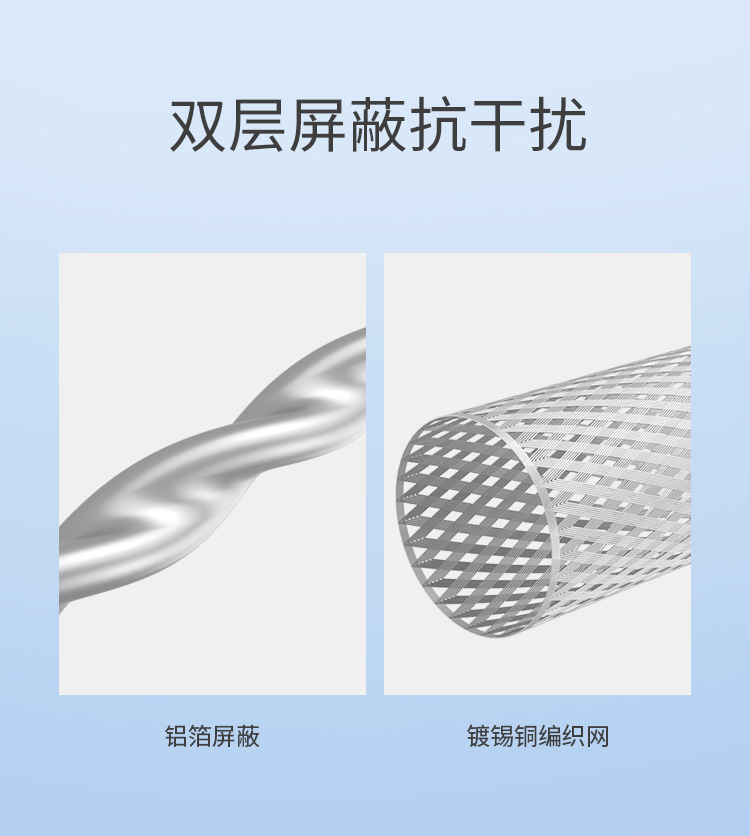 海乐（Haile）超六类网线 HT8608-S 万兆 双屏蔽 纯无氧铜 数据中心机房 家装 灰色 305米_https://www.haile-cn.com_线缆_第4张