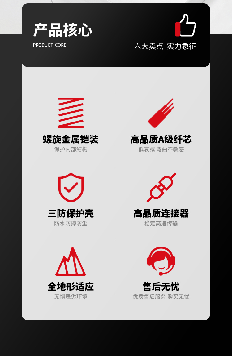 HAILE海乐 单模2芯野战光缆室外应急拉练转接线 航空接头转SC 金属航空接头_https://www.haile-cn.com_布线产品_第2张