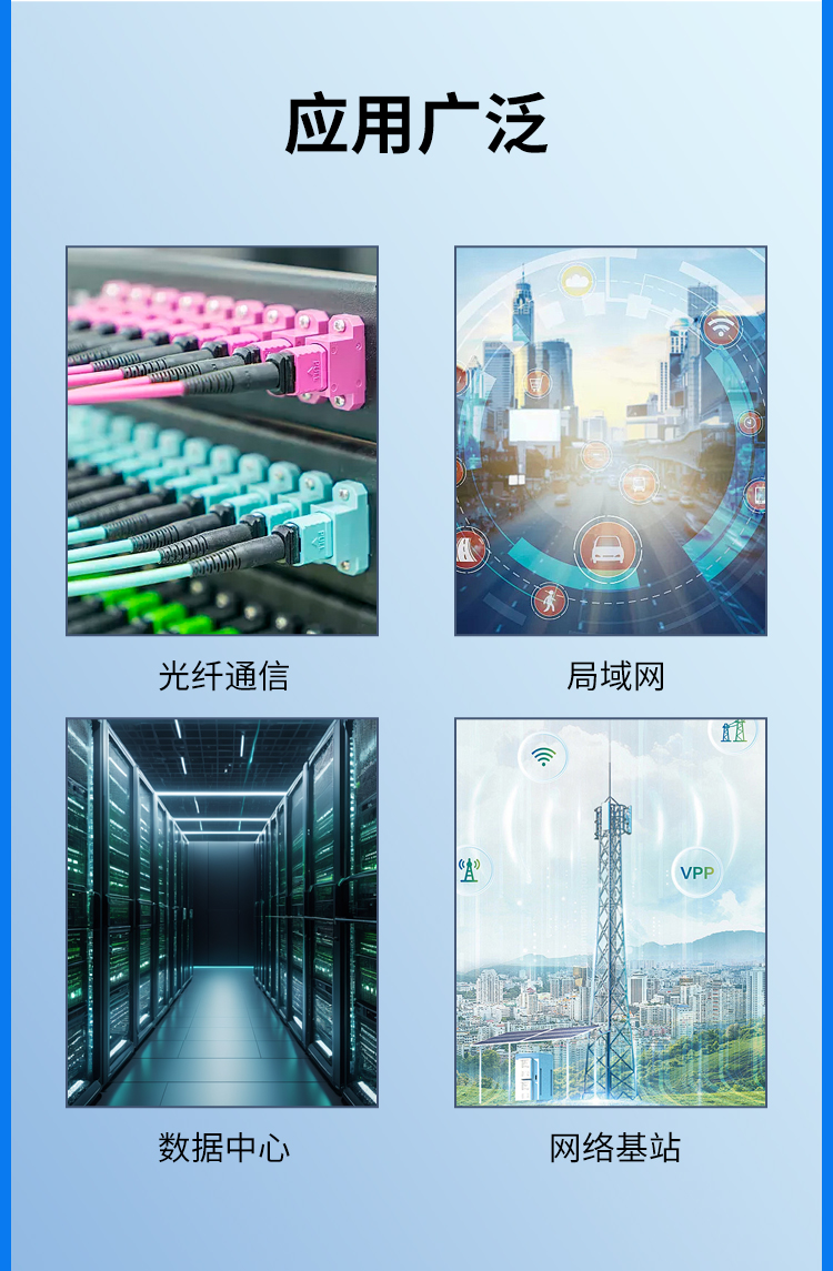 654E超低损光纤跳线 电信级单模万兆 Φ2.0 SC-SC接口 光纤尾纤_https://www.haile-cn.com_光缆布线_第12张