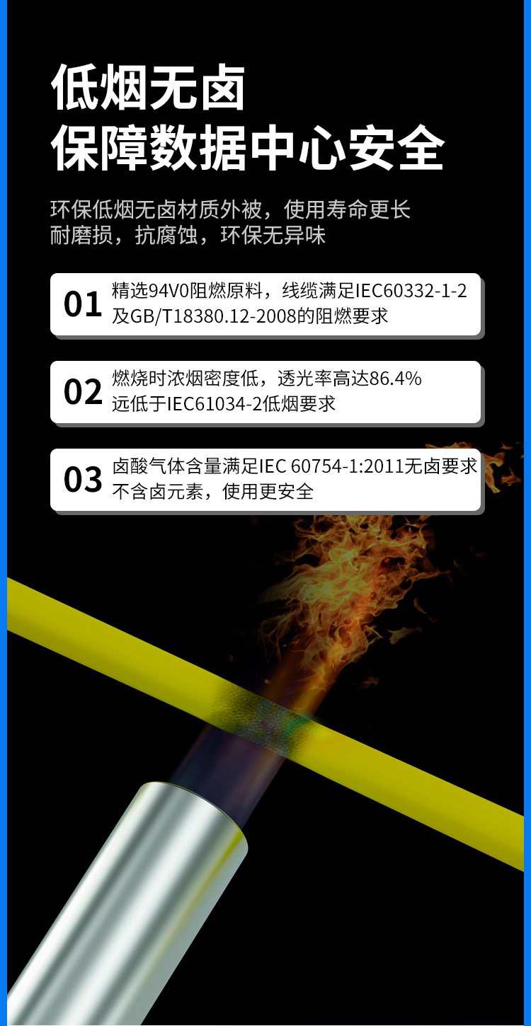 654E超低损光纤跳线 电信级单模万兆 Φ2.0 FC-SC接口 光纤尾纤_https://www.haile-cn.com_光缆布线_第10张