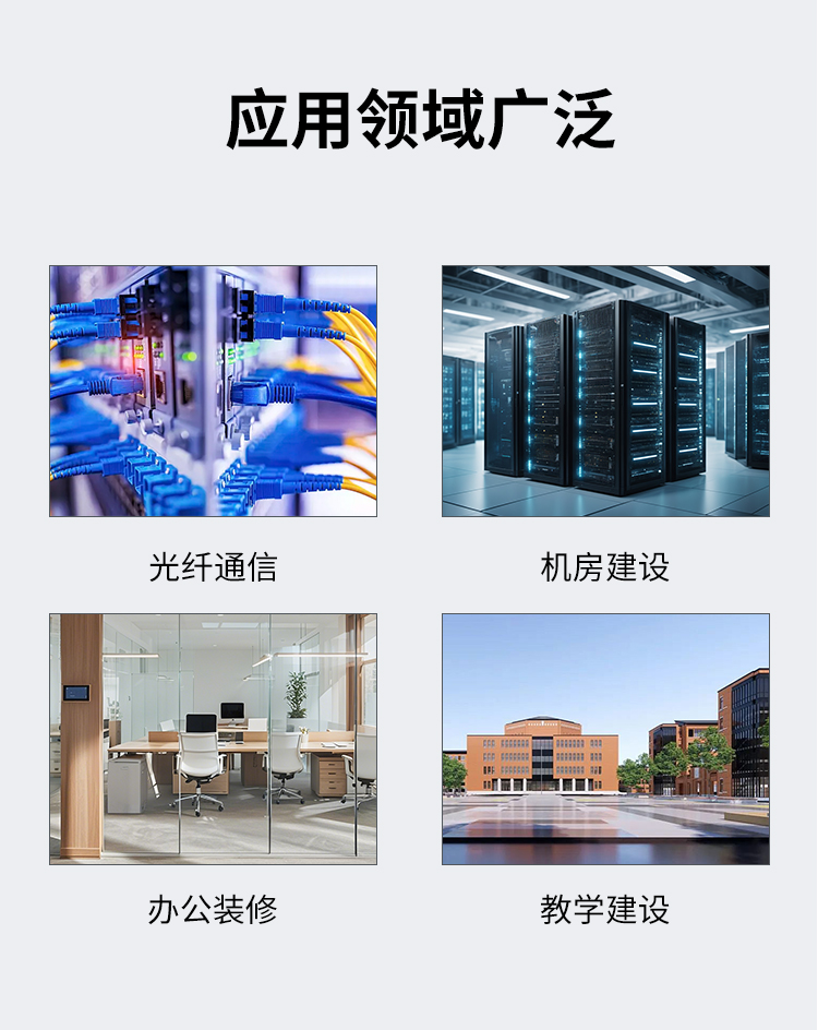 72芯多模OM3满配高密度配线箱架熔接式1U万兆终端盒配线架开放式HT-GM72MT1_https://www.haile-cn.com_布线产品_第11张